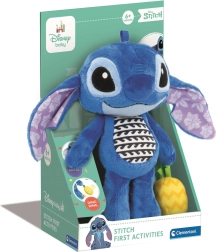 Stitch můj první plyšák – smyslová hračka pro miminka