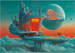 Educa Puzzle Planeta ohně a ledu 1000 dílků