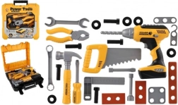 Dětská sada nářadí s aku vrtačkou v kufříku