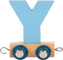 Malý dřevěný polární vláček písmeno Y