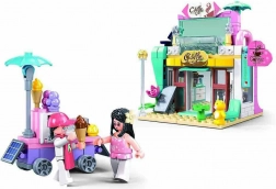 Sluban Metropolis Kavárna a Zmrzlinový Vozík