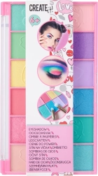 paletka očních stínů pink 12 odstínů