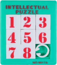 Mini skládačka čísla