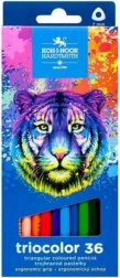 Trojhranné pastelky Triocolor 36 ks od KOH-I-NOOR - tygr