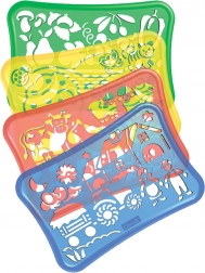 Stencils Design šablony na kreslení – farma