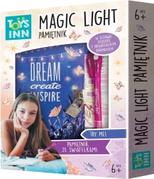 Památník Magic Light Dreams se zámkem a LED světýlky