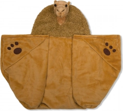 Hřejivá deka s kapucí Velbloud od Cozy Noxxiez