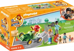 Playmobil Duck On Call Záchranná Akce Pomoc Závodníkovi