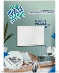 Rám na puzzle RAVENSBURGER My Puzzle Friends 70 × 50 cm – černý