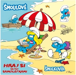Samolepkové album šmoulové – hraj si se samolepkami