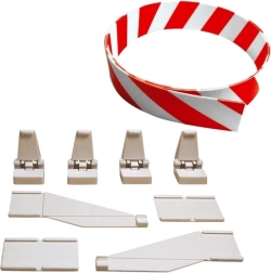 Mantinel a držáky pro autodráhy Carrera Evolution, Digital 132 a Digital 124 – sada 3 m