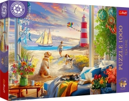 Puzzle TREFL Premium Plus Letní vánek 1000 dílků