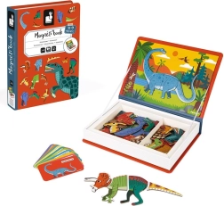 Janod Magnetibook dinosauři – magnetická vzdělávací kniha