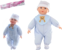 Miminko chlapeček se zvuky 40 cm s měkkým tělíčkem