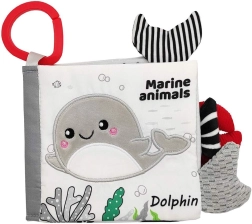 Senzorická kontrastní knížka Akuku Moře