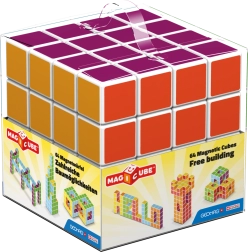 magnetické kostky geomag magicube free building 64 ks