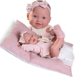 Realistická panenka miminko s měkčeným vinylovým tělem