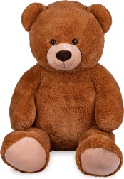 Plyšový medvěd 130 cm hnědý