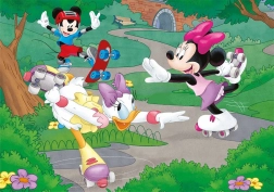 Puzzle Minnie sportuje 100 XL dílků