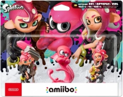 amiibo figurky SPLATOON Octoling – sada 3 ks