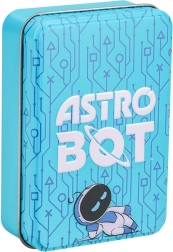 Astrobot žolíkové hrací karty v plechové krabičce