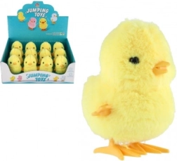 Skákající plastové kuřátko na natažení