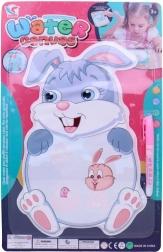 Vodní malování s motivem králíka