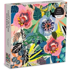 Galison puzzle Ztracené v zahradě 500 dílků