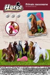 Hračka koník s hřebínkem