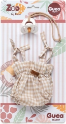 Obleček pro opičku miminko REBORN 32 cm s dudlíkem