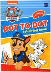 Omalovánky a doplňovačky PAW PATROL A4 se samolepkami