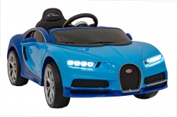 Bugatti Chiron dětské elektrické autíčko modré s dálkovým ovládáním