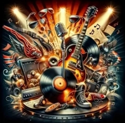 Diamantové malování Hudební inspirace 30 × 40 cm