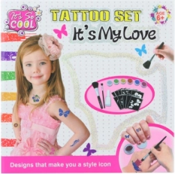 Dětská třpytivá tetovací sada It's My Love