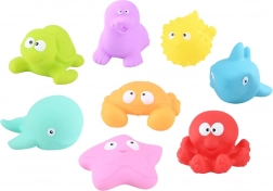 Zvířátka do vody – sada 4 ks, 8 cm, 2 varianty