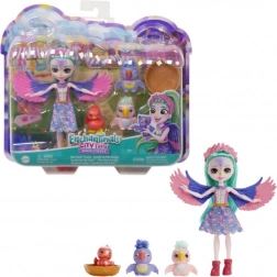 Loutky Enchantimals Rodinný Set Kachnička