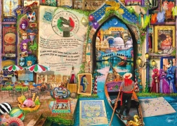 Puzzle Vzpomínky na Benátky 1000 dílků SCHMIDT