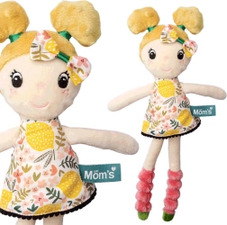 Měkká hadrová panenka Maja Mom's Care