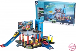 Garáž s výtahem a čerpací stanicí