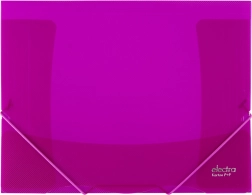 Složka s gumičkou Electra růžová A4
