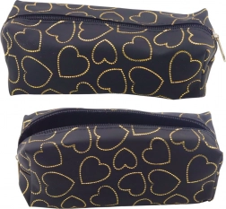 Péračník černý se zlatými srdci