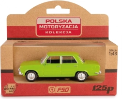 Model auta PRL Fiat 125p zelený