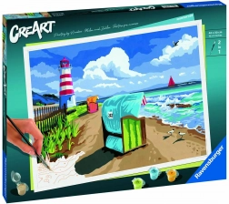 creart prázdniny u baltského moře – malování podle čísel (premium series b)