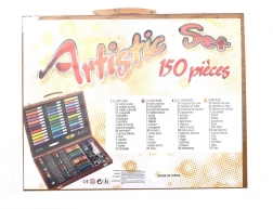 Dřevěný malířský kufřík 150 ks