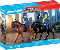 Playmobil policejní jezdecká hlídka Action Heroes