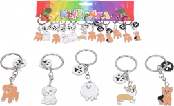 Klíčenka se psí tlapkou