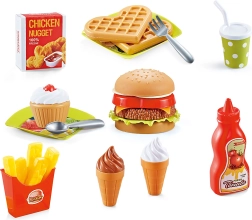 Barevný set potravin pro děti