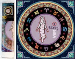 Diamantové malování 7D Panna 30x30 cm