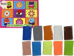 Umělecká sada Plastelína Modelína 10 barev