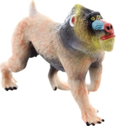 Plastová figurka mandrila 10 cm